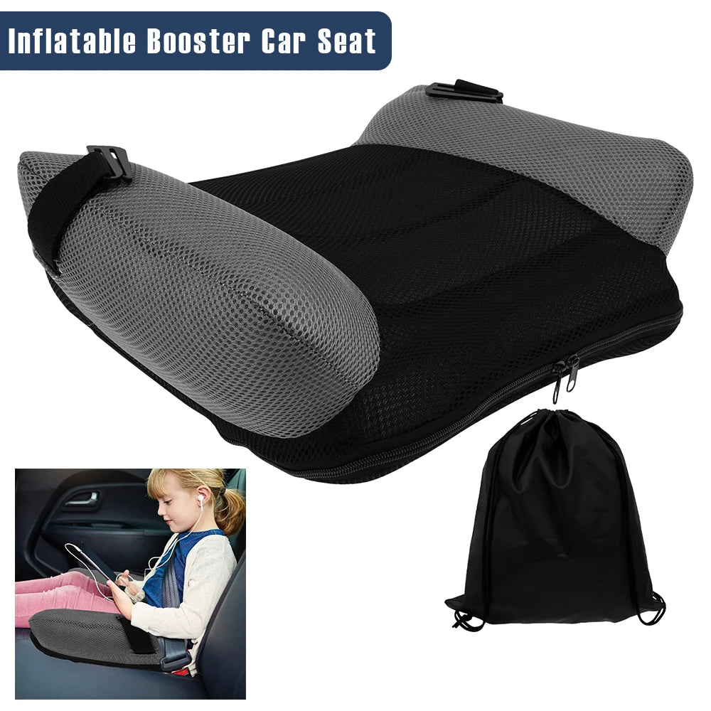 Inflatable Booster Car Seat for Children, Lightweight and Portable