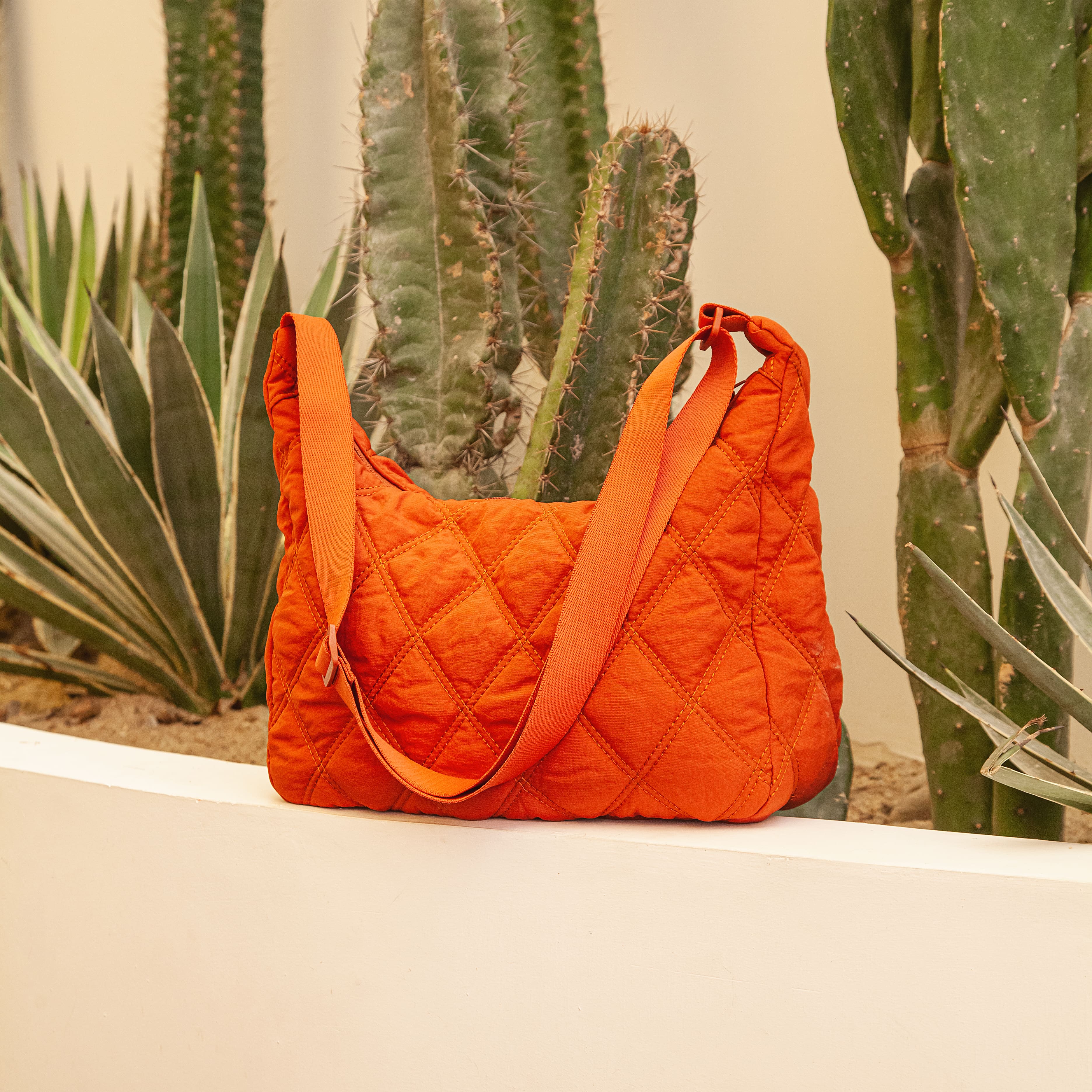 Revalki Quilted Puffer Bag