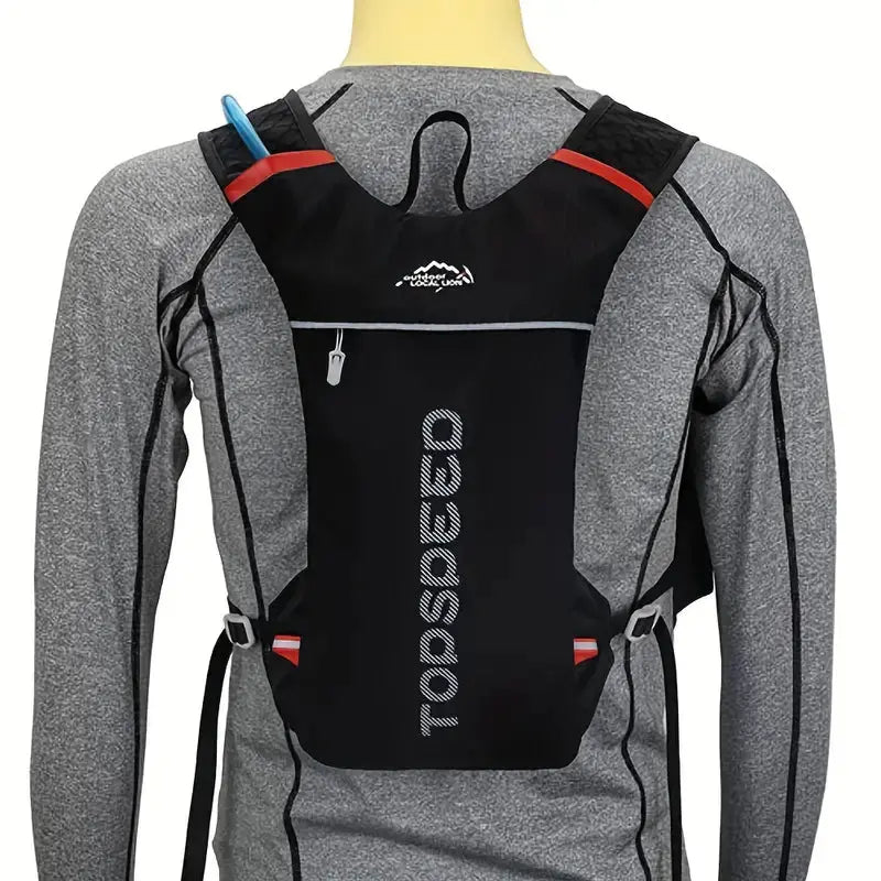 Water backpack – Lightweight hydration backpack 5L with 2L water bladder & bottles