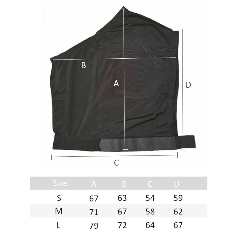 Equisoft – Pferdeschulterprotektor Spandex atmungsaktiv – Anti-Scheuer-Weste