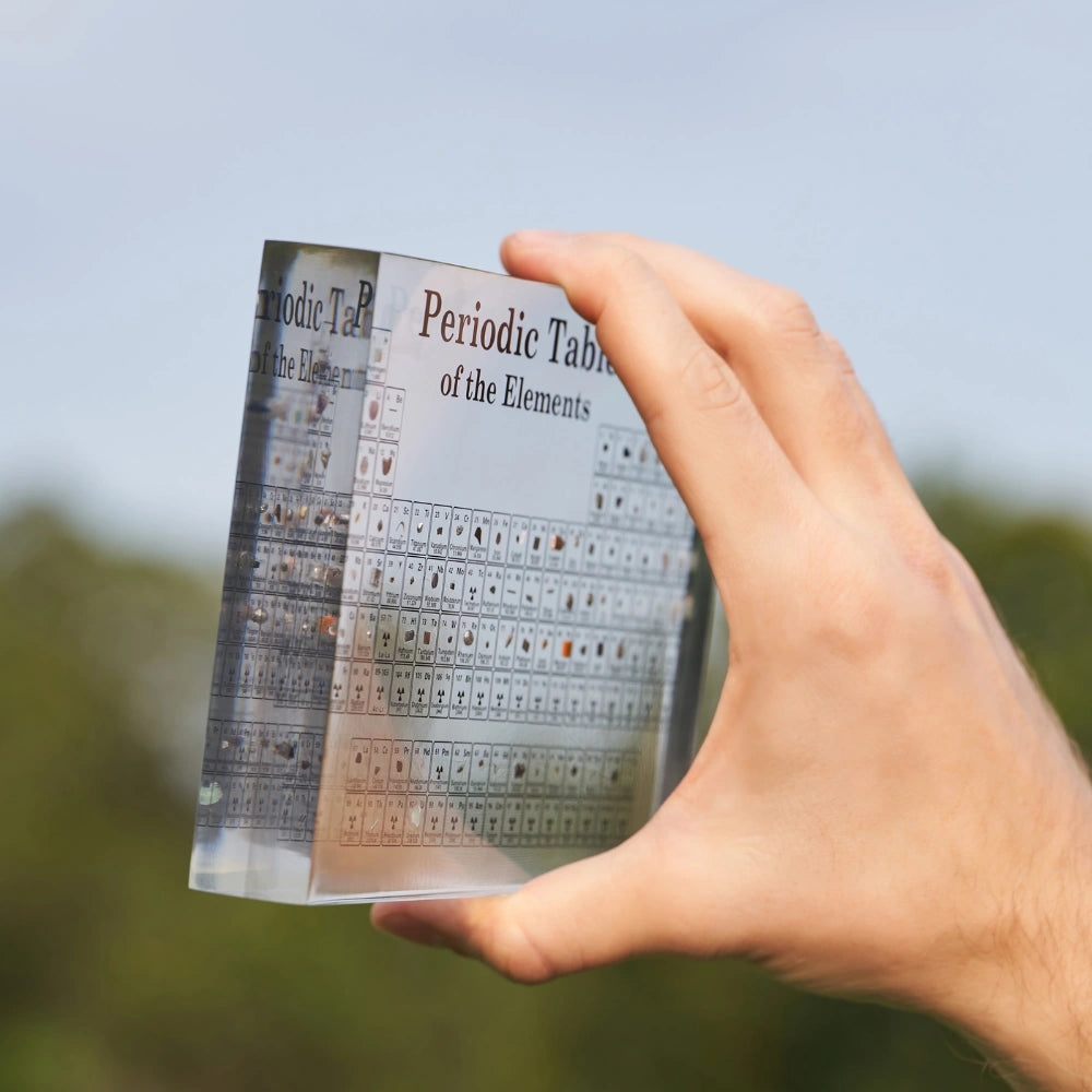 Periodic Table – 83 Real Elements in Illuminated Acrylic for Education and Decoration