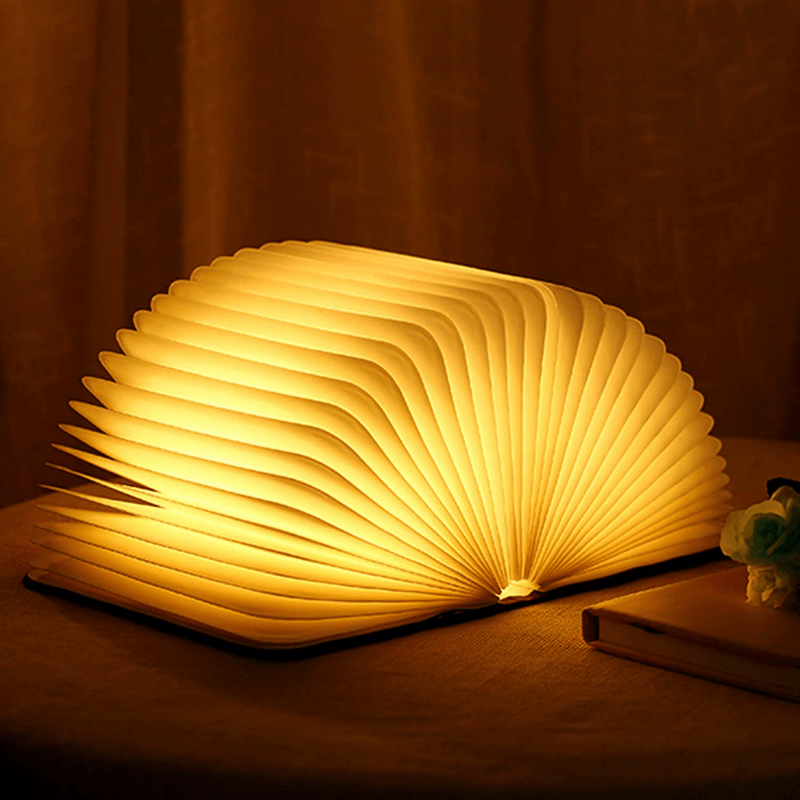 Luminaria – Verzauberte Bücherlampe | Einzigartige LED-Lampe mit Sensor & USB  