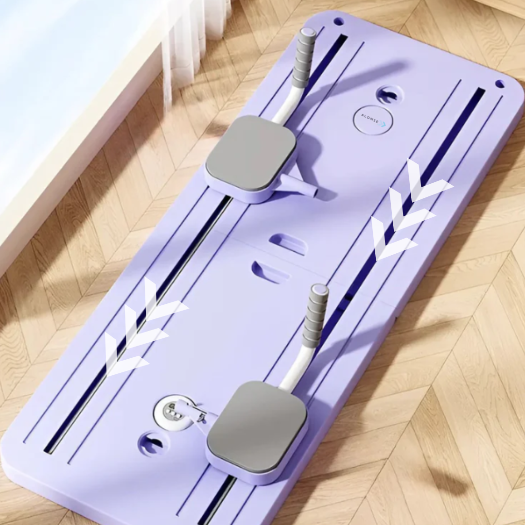 Set de Pilates Reformer – Sistema de entrenamiento compacto con bandas elásticas de resistencia para fitness en casa