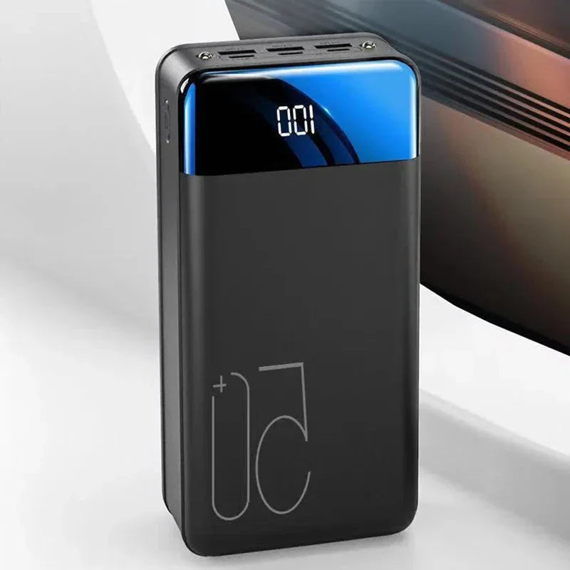 PowerBloc 50k Powerbank 50000 mAh – USB-C Fast Charger for Travel & Emergency