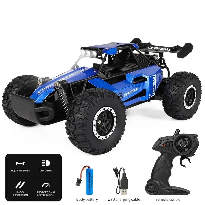 VortexDrive – Cotxe RC 1:16 amb llum LED i velocitat de 20 km/h