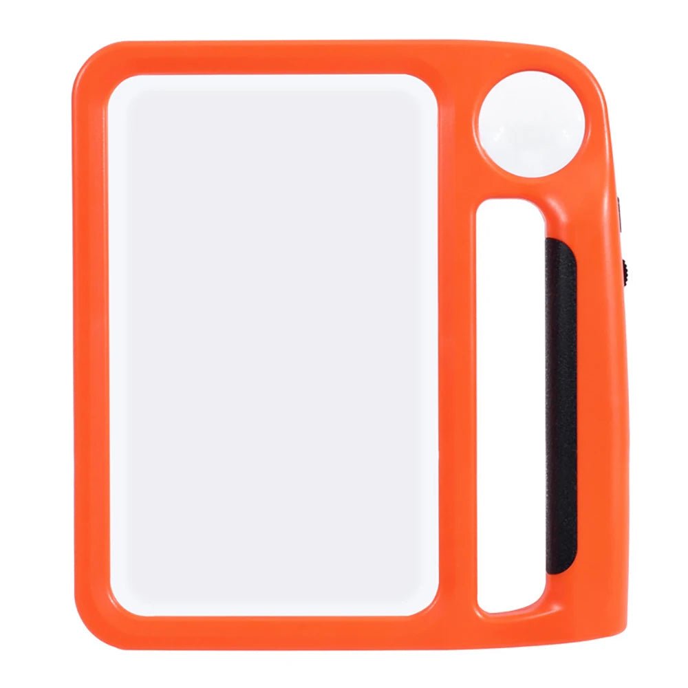 Reading magnifier with light – Hand magnifier with LED lamp and 5x/10x magnification