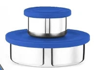 RVS Lunchbox – 975 ml Bentobox met 3 Vakken & Lekwerende Deksel 24