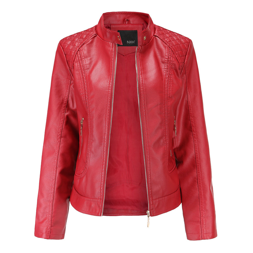 Yldana | Chaqueta de cuero elegante para mujer
