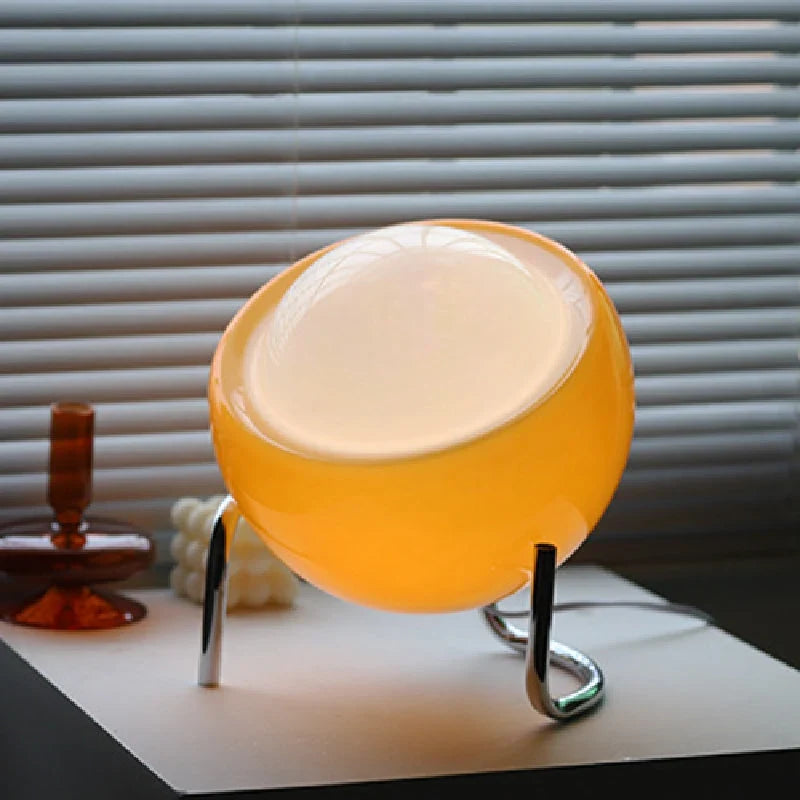 Retro glass table lamp - GlassHaven 3