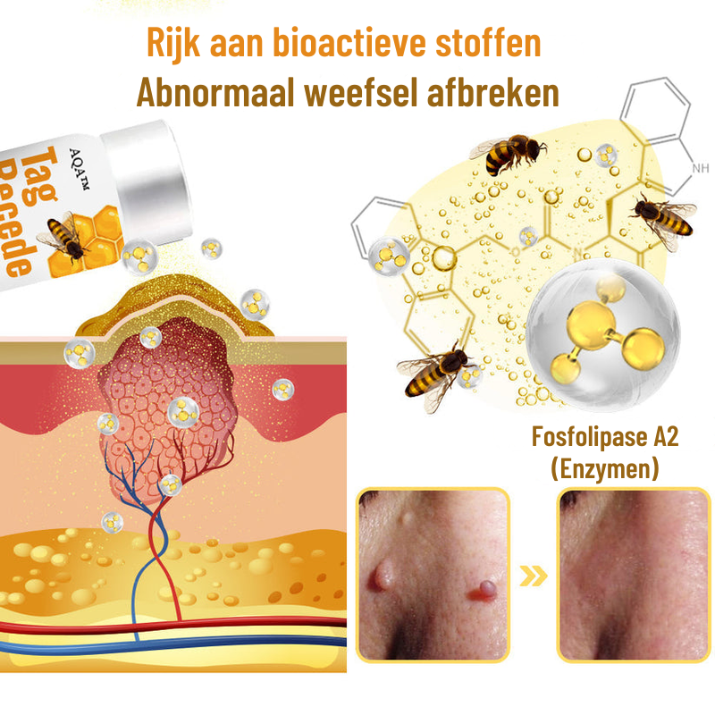 BeeCura – Huidspray met bijengif tegen vlekken en wratten – voor alle huidtypes