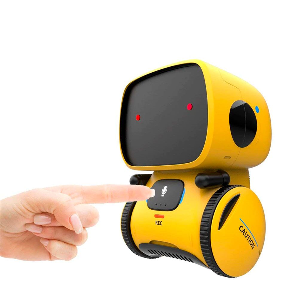 Groovebot Mini – Interactieve Dansrobot met Spraak & Geluidsfunctie