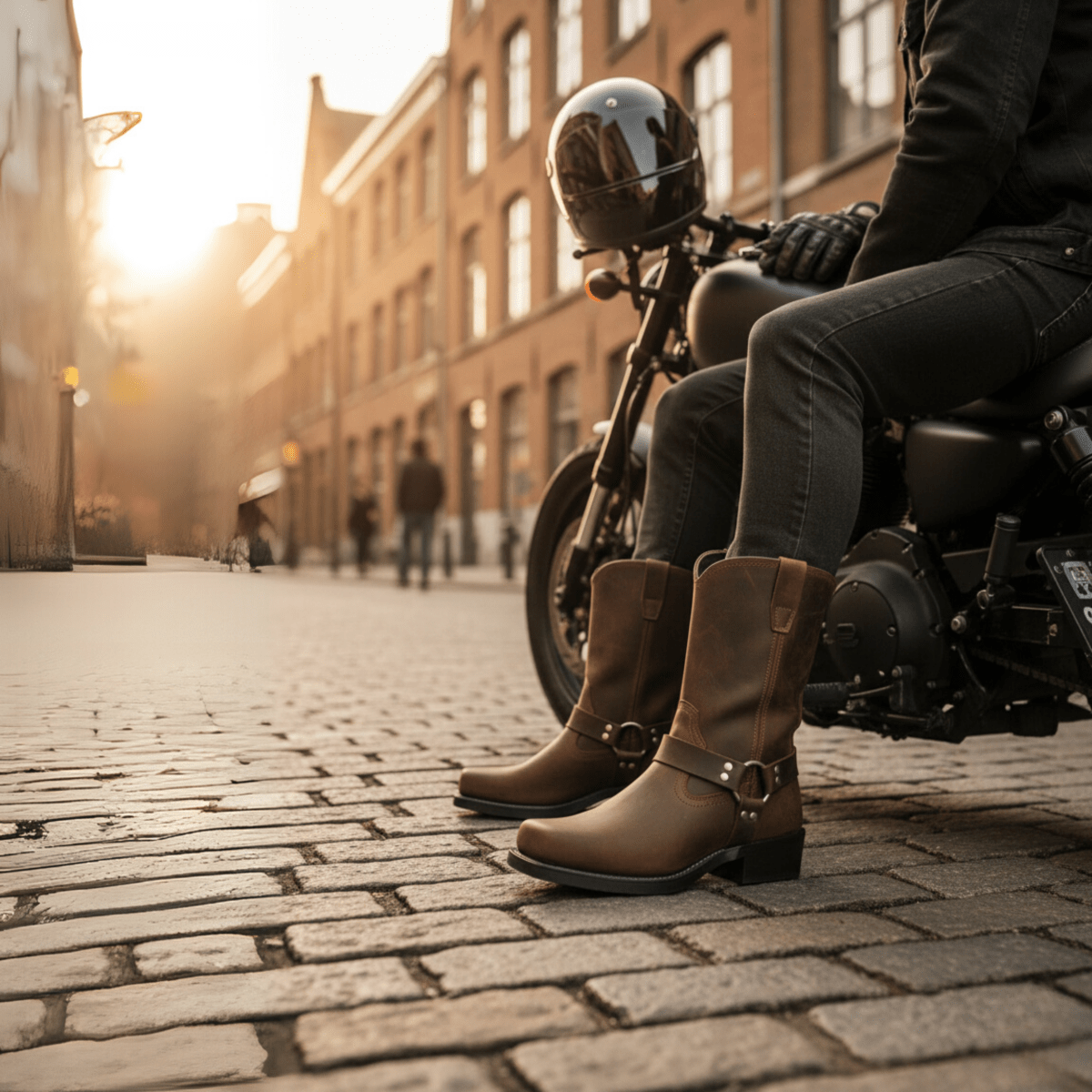 Robuste Herrenstiefel | Wasserdichtes Leder mit Ölbeständiger Sohle | Langlebige Gurtstiefel für Alle Wetterbedingungen 3