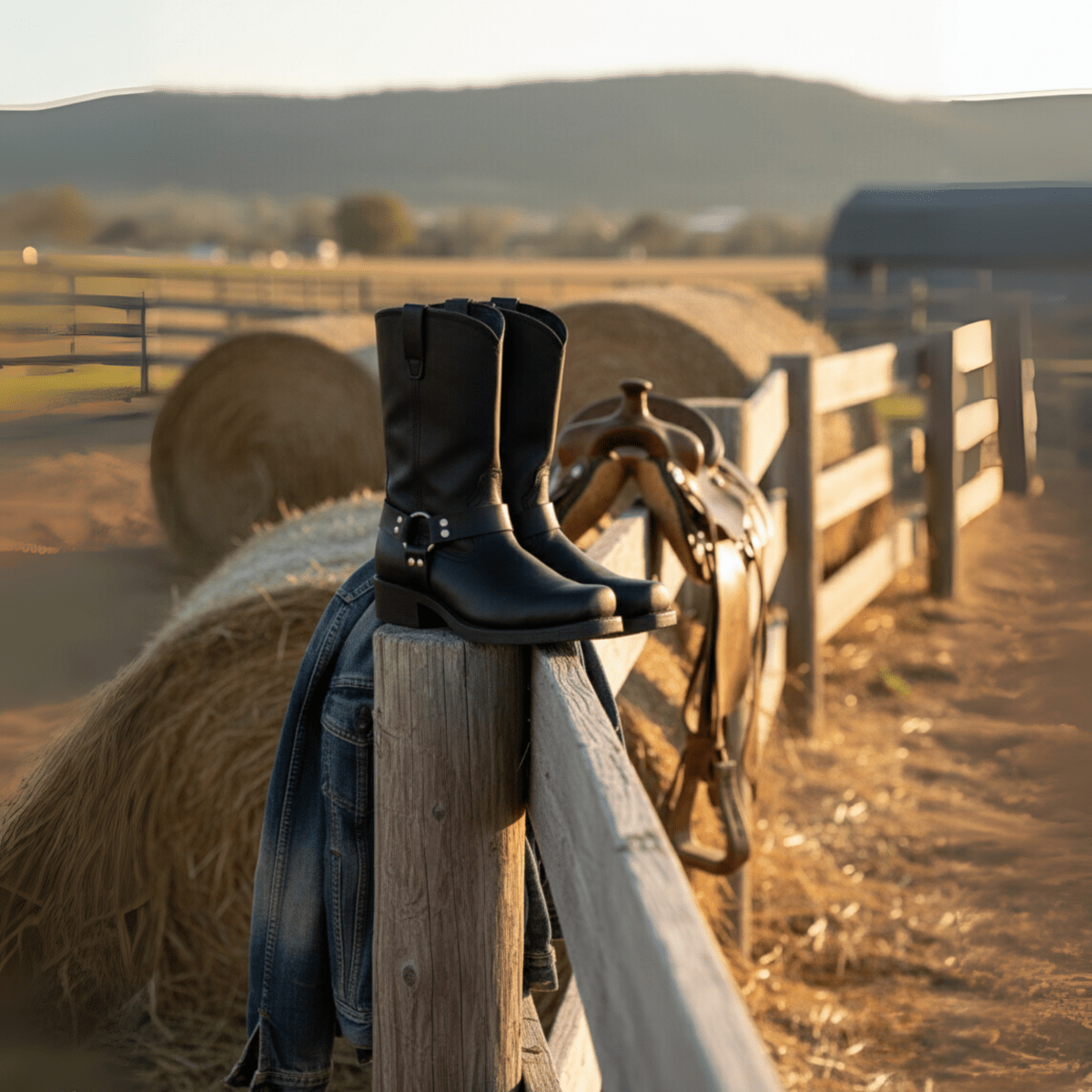 Robuste Herrenstiefel | Wasserdichtes Leder mit Ölbeständiger Sohle | Langlebige Gurtstiefel für Alle Wetterbedingungen 4