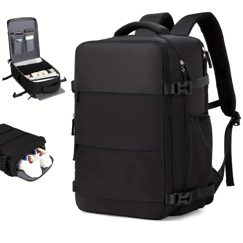 Equipaxe de man Mochila – Carga USB | Impermeable e Viaxe Intelixente