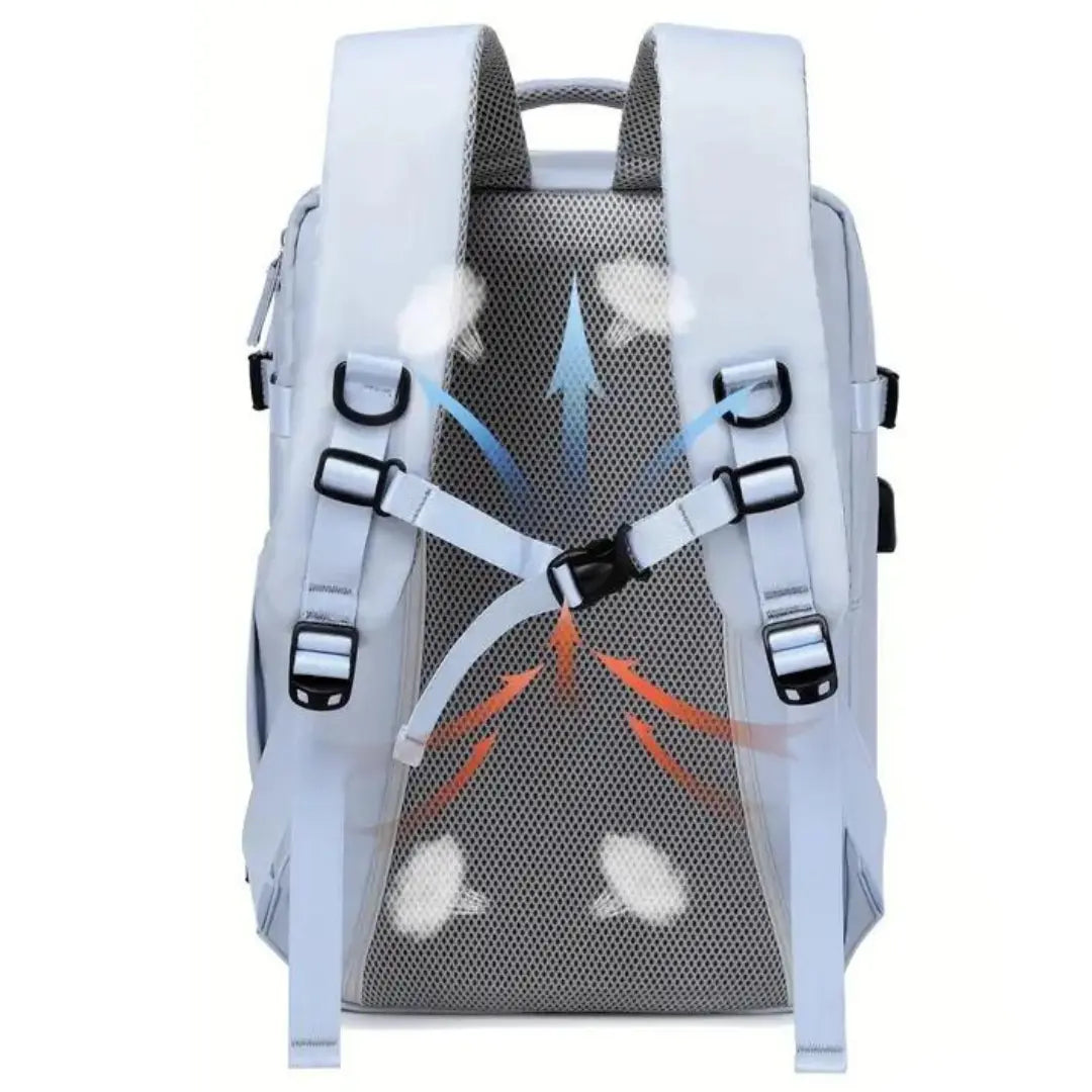 Equipaxe de man Mochila – Carga USB | Impermeable e Viaxe Intelixente