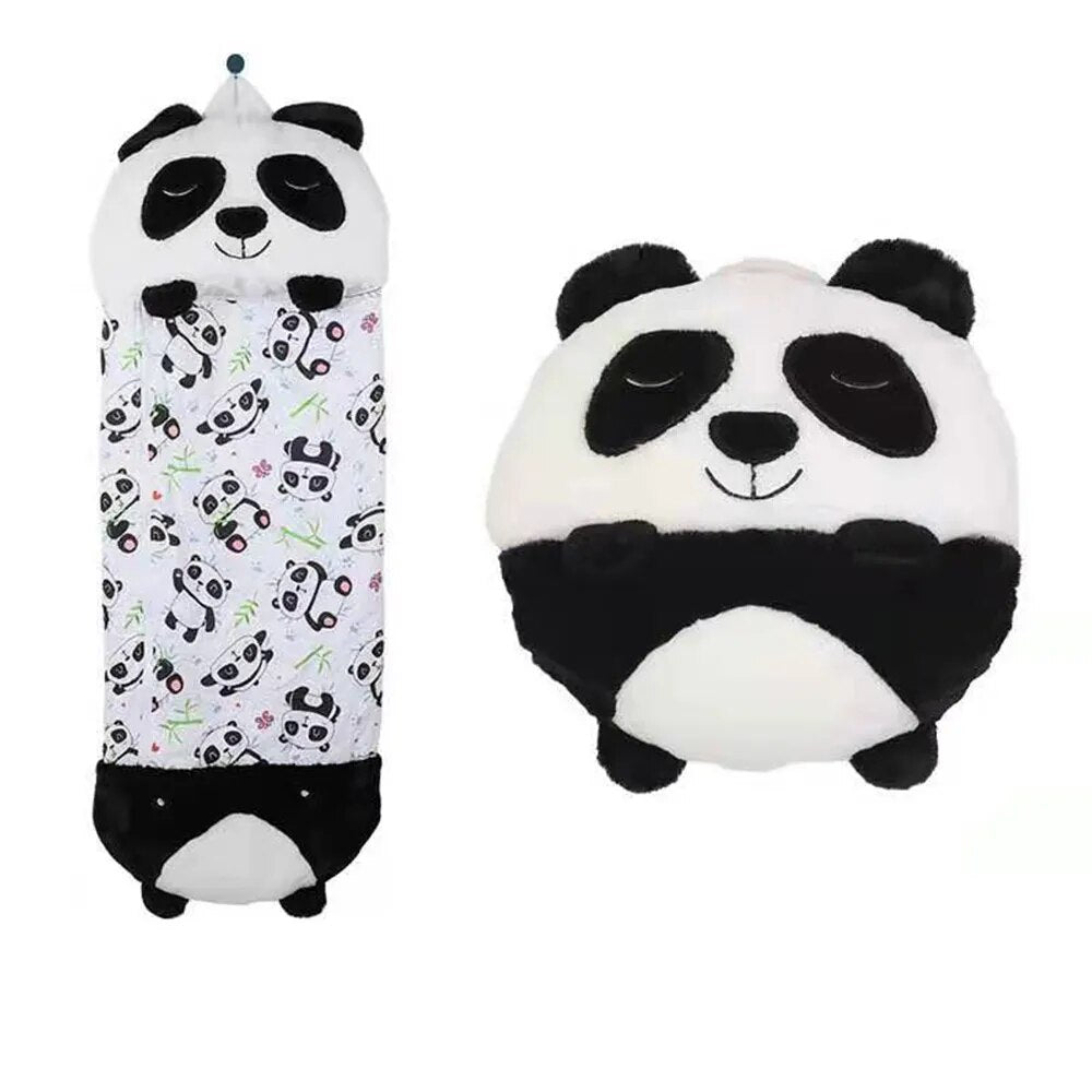 MagicalCuddle 2-en-1 Saco de durmir e peluche – Para nenos de 3 a 8 anos
