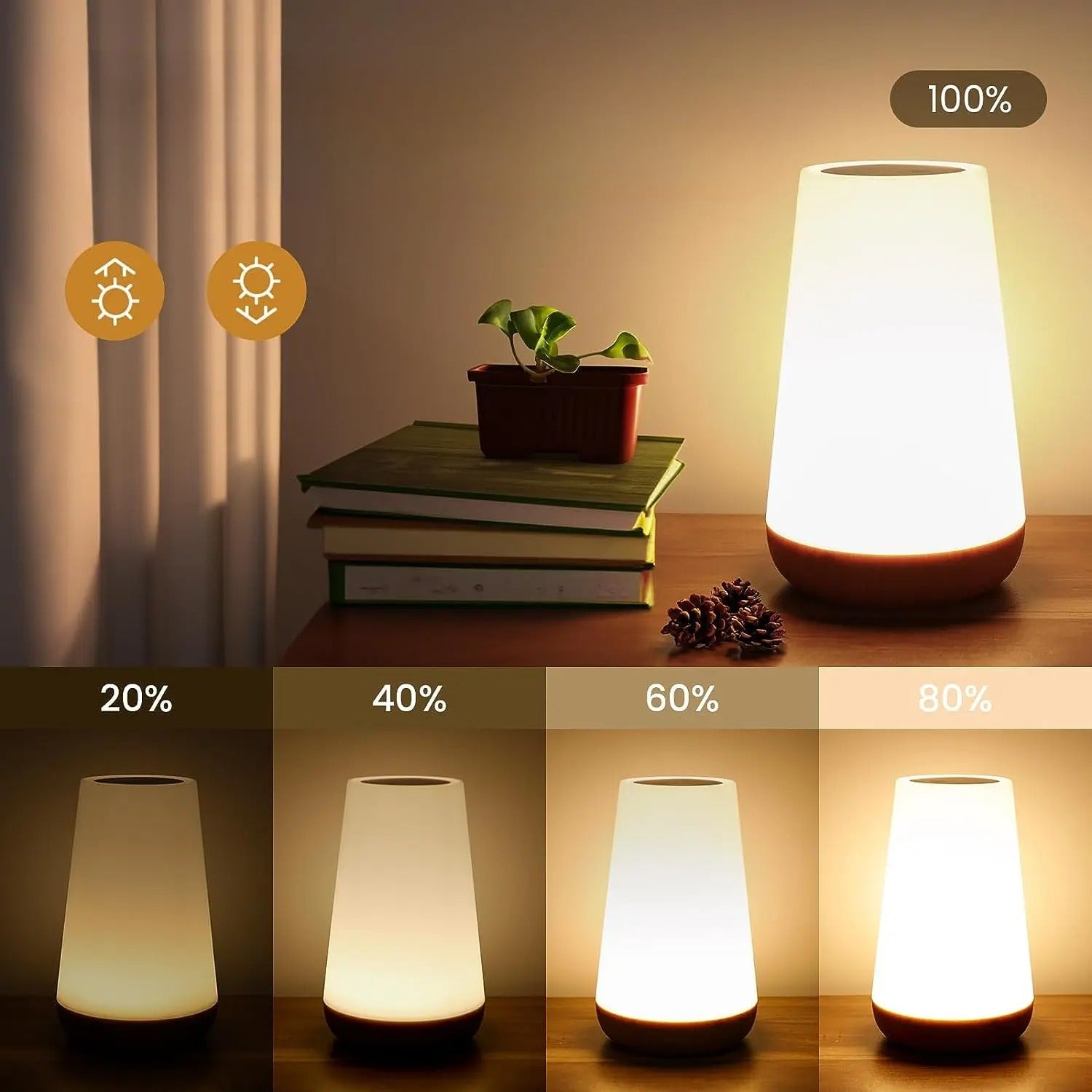 LioraGlow | RGB Nachtlamp met Touch & Afstandsbediening
