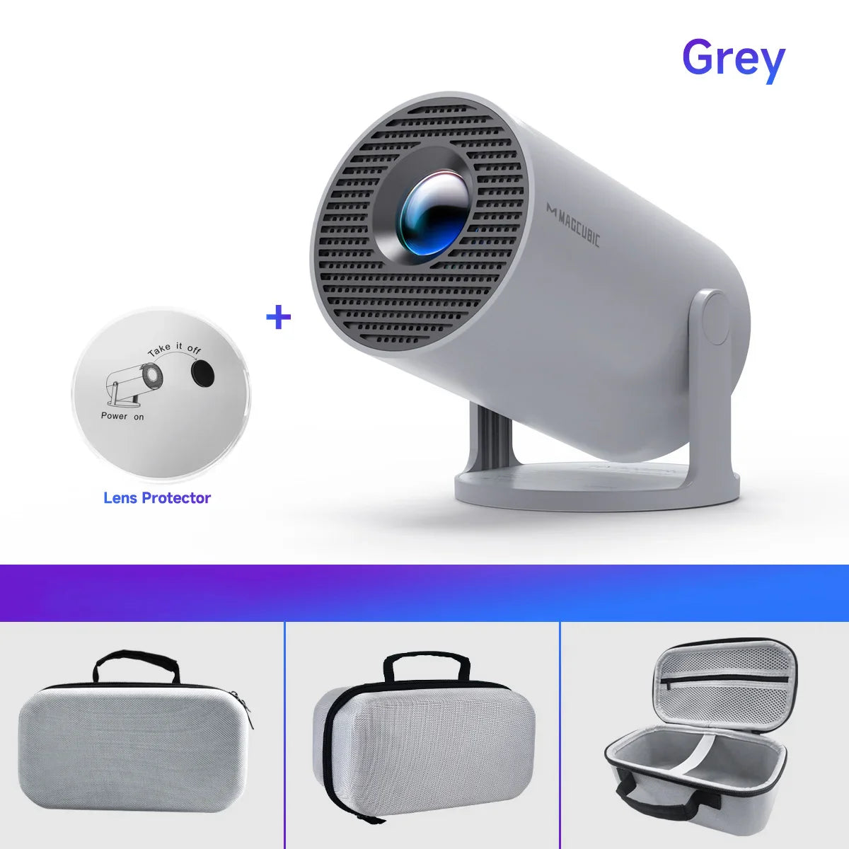 Magcubic Projector HY300 Pro 8K Android 14 Dual Wifi6 290ANSI Allwinner H726 BT5.4 1080P 1280*720P Home Cinema Outdoor Projetor VestraGear