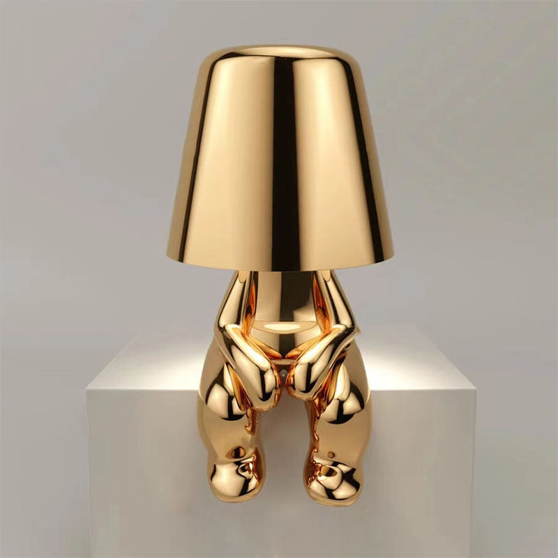 Misterlamp | Lámpara de mesa inalámbrica elegante con luz cálida