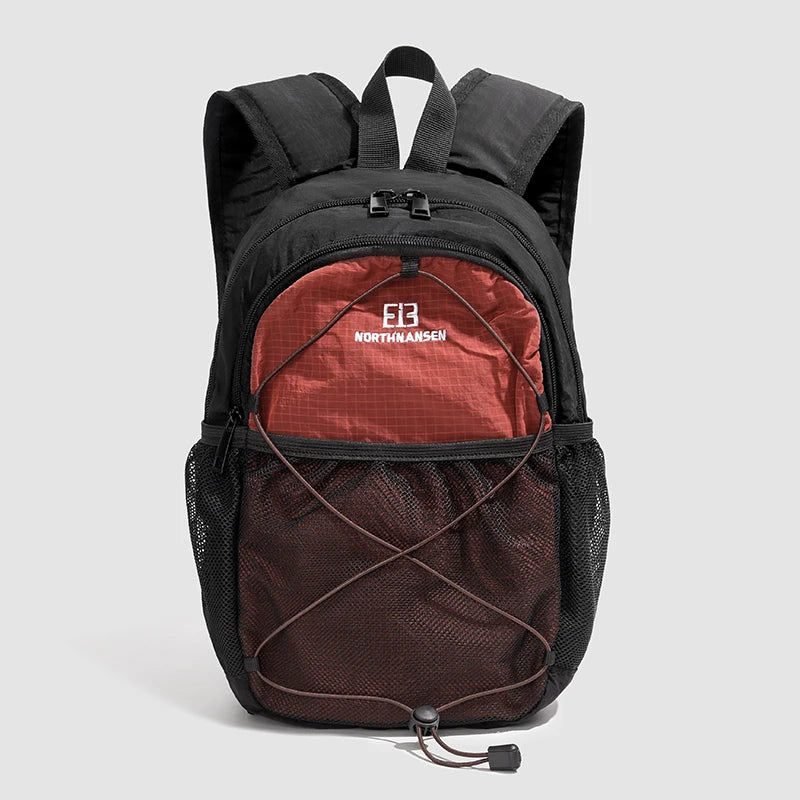 Mochila para mujer al aire libre – Ligera y deportiva con bloques de color