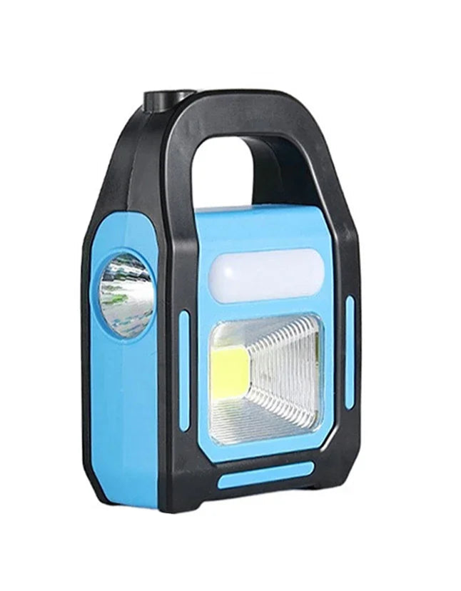 SolarGlow – Lanterna de campismo recargable con powerbank e enerxía solar
