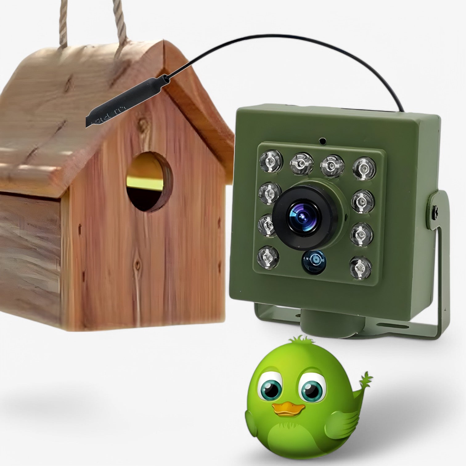 Birdviewa Wifi-Vogelcamera – Full HD Nestbeelden Dag en Nacht