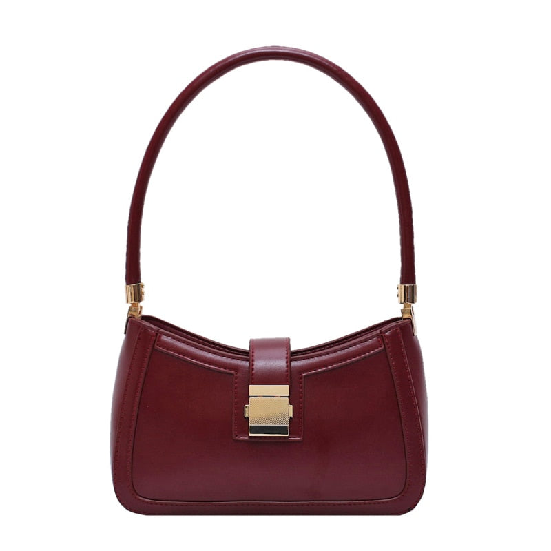 Revalki Emma - Black Leather Shoulder Bag