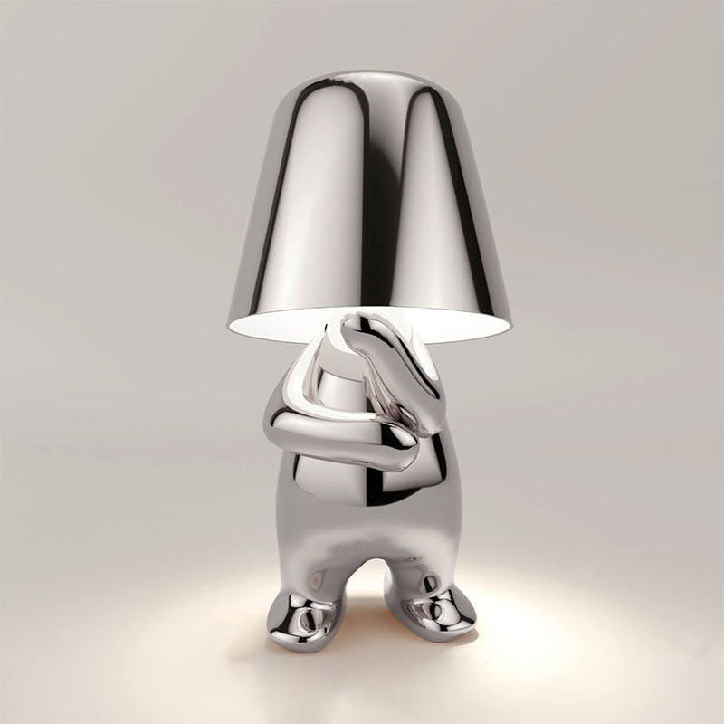 Misterlamp | Lámpara de mesa inalámbrica elegante con luz cálida
