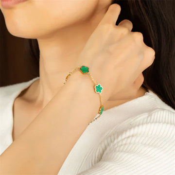 Revalki Valentina - Elegantes Kleeblatt Armband  