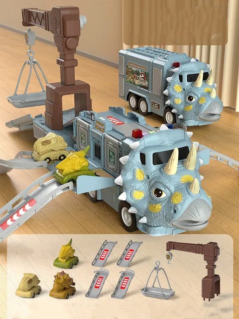 Revalki DinoQuest | Foldable Dinosaur Truck