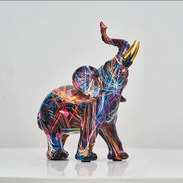 Melzano Olifant Estatuíña | Decoración Única