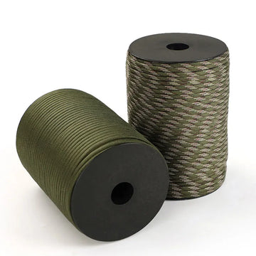 100m Norvo Survival Paracord – 9-Kern Militaire 550 Paracord Touw voor Outdoor & Handwerk Vestragear