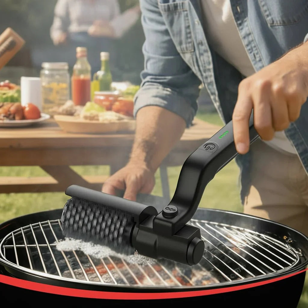 BBQTORQUE – Electric Grill Cleaning Tool with 3 Speeds Vestragear