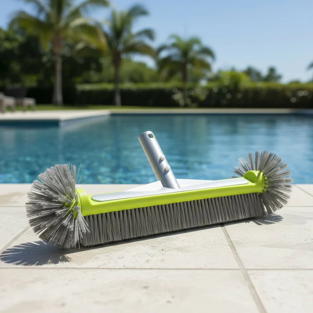 POOLBRUSH – Aluminum Pool Brush for Walls & Corners Vestragear