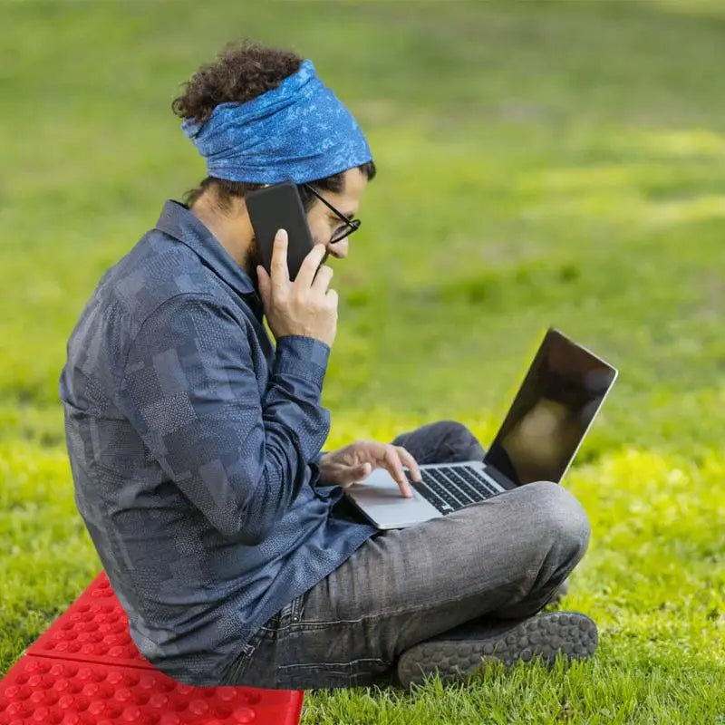 Foldable Outdoor Seat Cushion – Lightweight Foam Mat for Camping