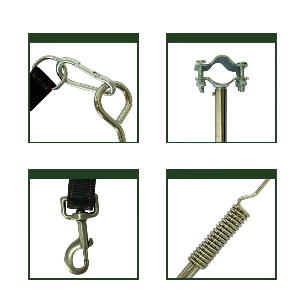 Bicycle Bar for Dog – Sturdy Bike Handle with Shock Absorption and Strap