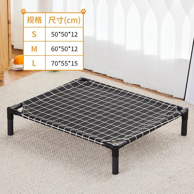 Cama Elevada Plegable para Mascotas – Cama Portátil para Gatos y Perros