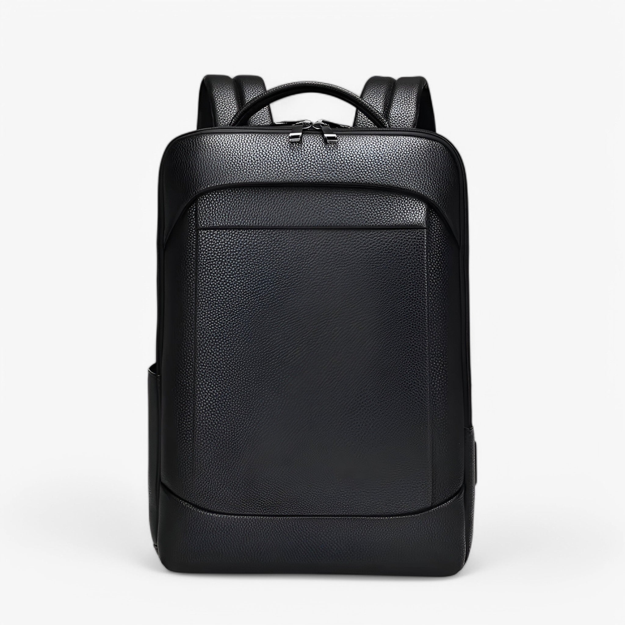 Velluto – Leather backpack with USB & laptop compartment – Business & daily use Men