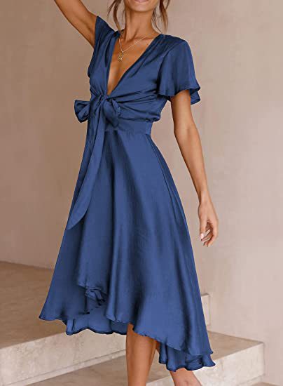 Melzano Melany | Vestido Deluxe de Satén