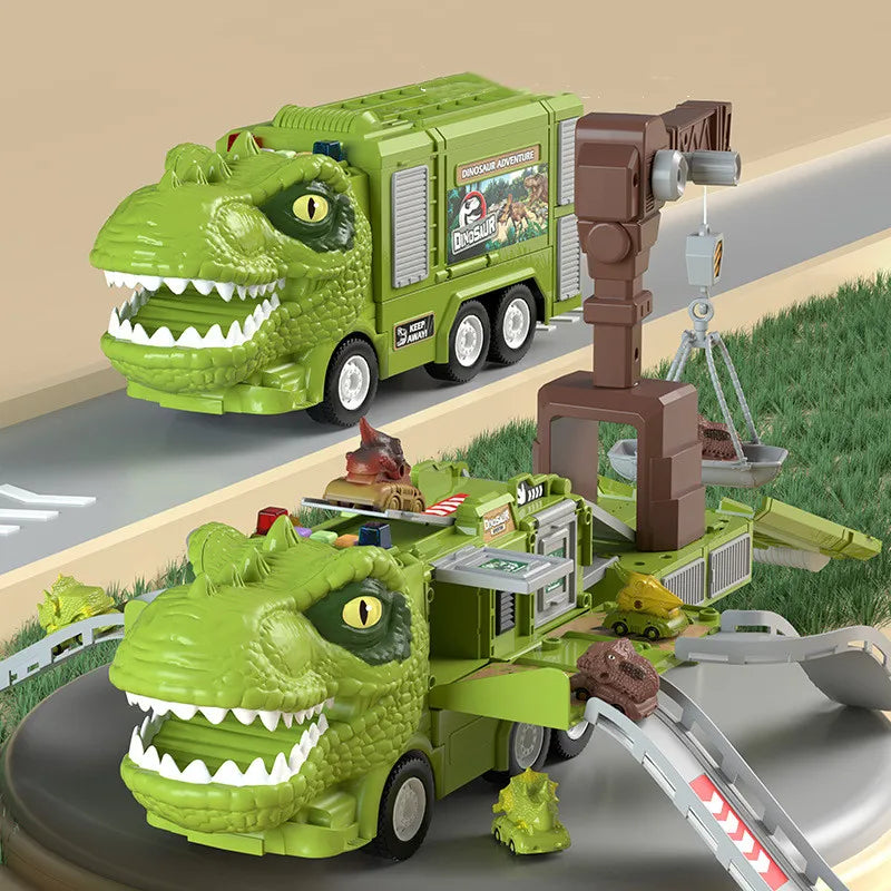 Revalki DinoQuest | Foldable Dinosaur Truck