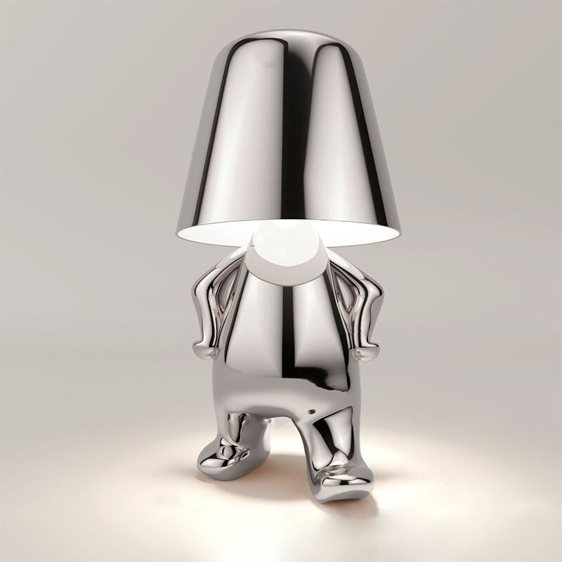 Misterlamp | Lámpara de mesa inalámbrica elegante con luz cálida