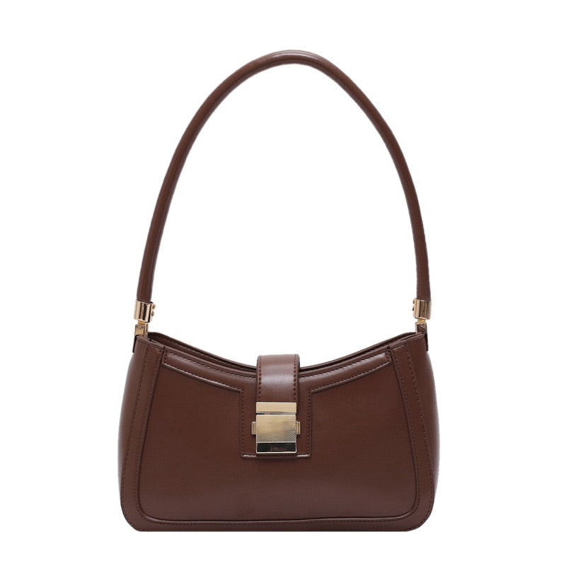 Revalki Emma - Black Leather Shoulder Bag