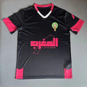 Morocco 2025/26 Season Football Classic Men's and Women's Jerseys Fan Culture Competition Breathable Quick-drying Tops T-shirts VestraGear