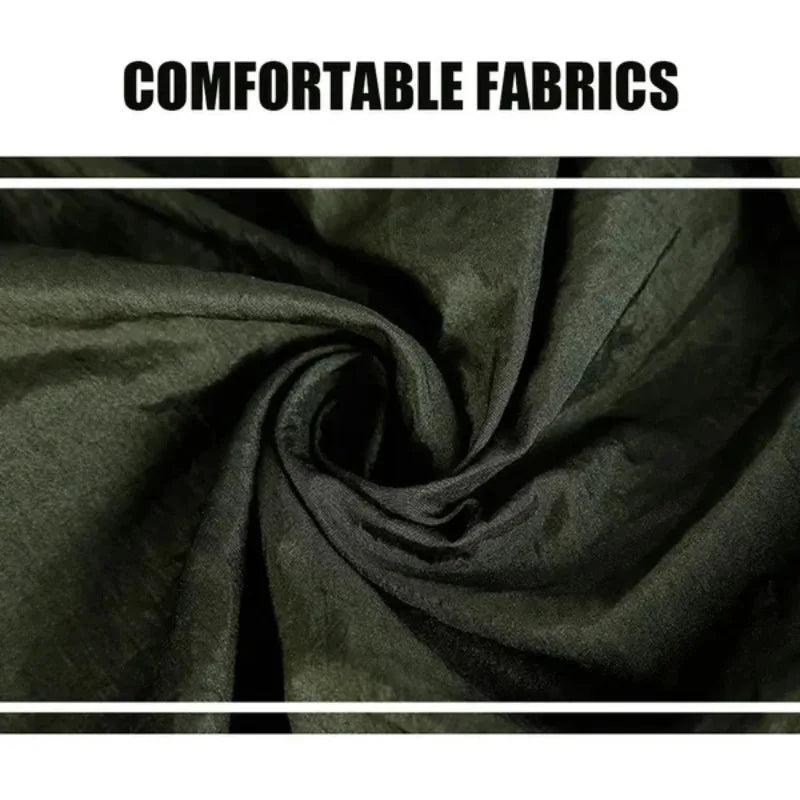 Hamaca portátil de nylon para exterior – Forte, lixeira e cómoda