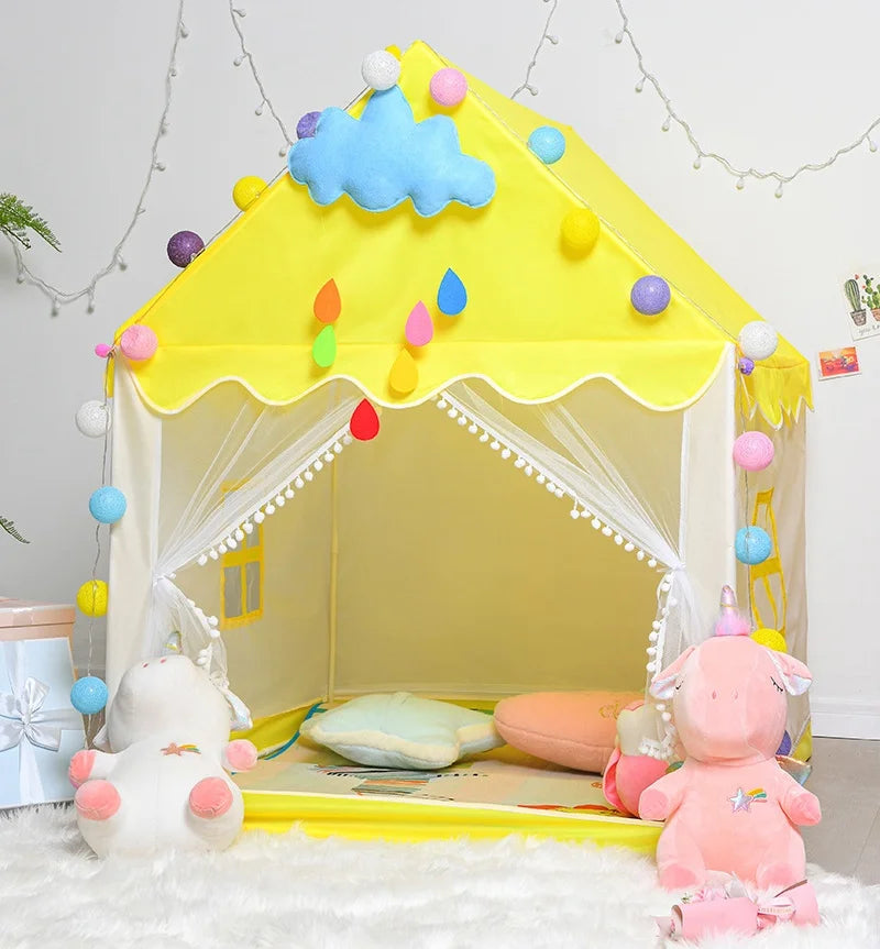 Tienda de Princesa BeerKid Rosada – Tienda Infantil para Interior y Exterior