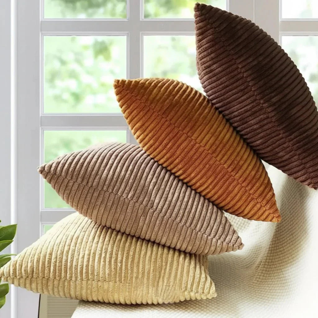PLUSHCORD – Soft Corduroy Pillowcase Made of Cotton Vestragear