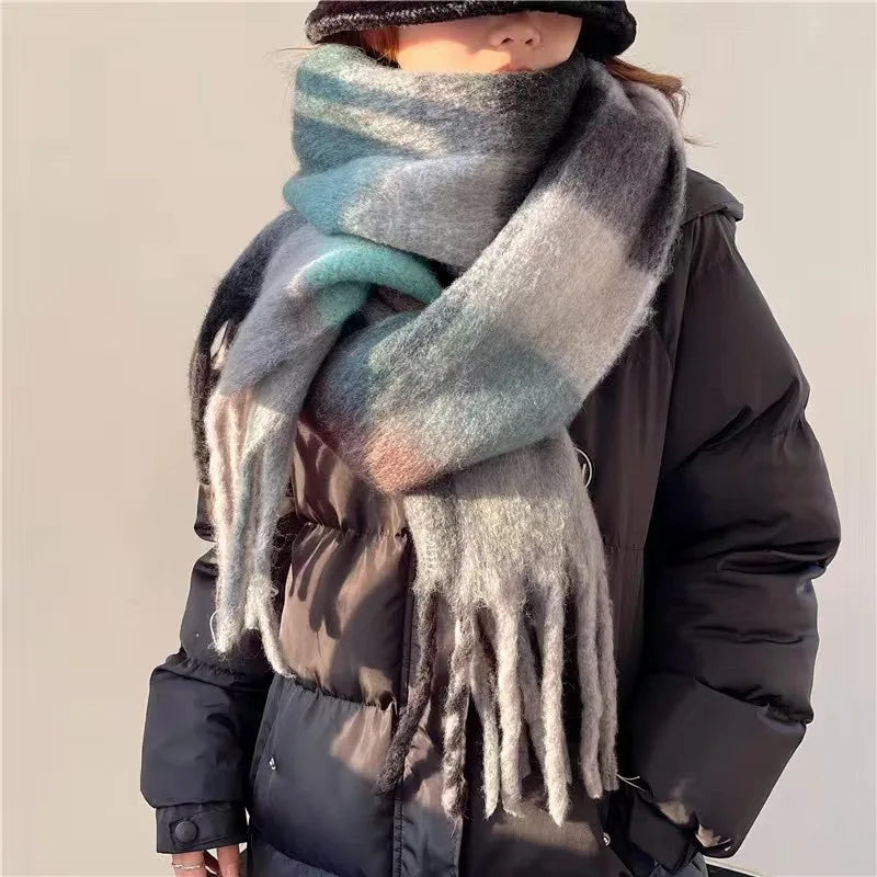 Scarvello – Kasjmier sjaal 100% zacht & kleurrijk – voor winter & stijl