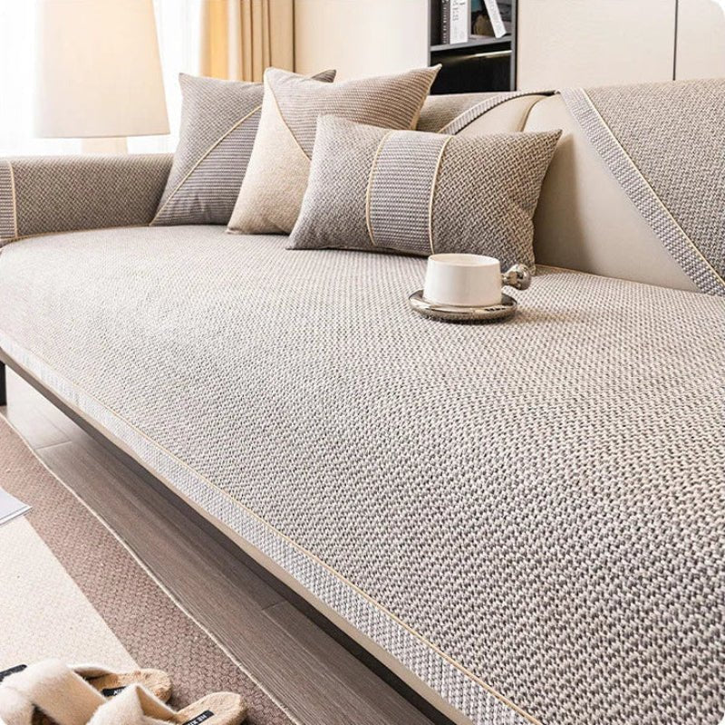 Bankhoes – Gewatteerde Katoenmix met Antislip Onderzijde & Losse Modules