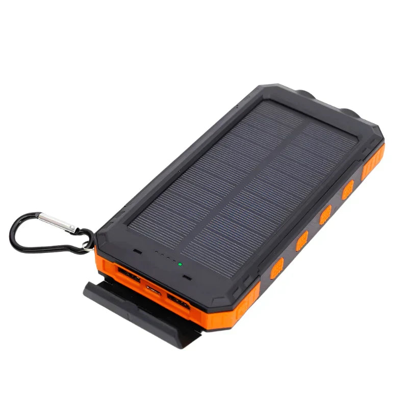 SolarCharge Pro – powerbank de enerxía solar con lanterna