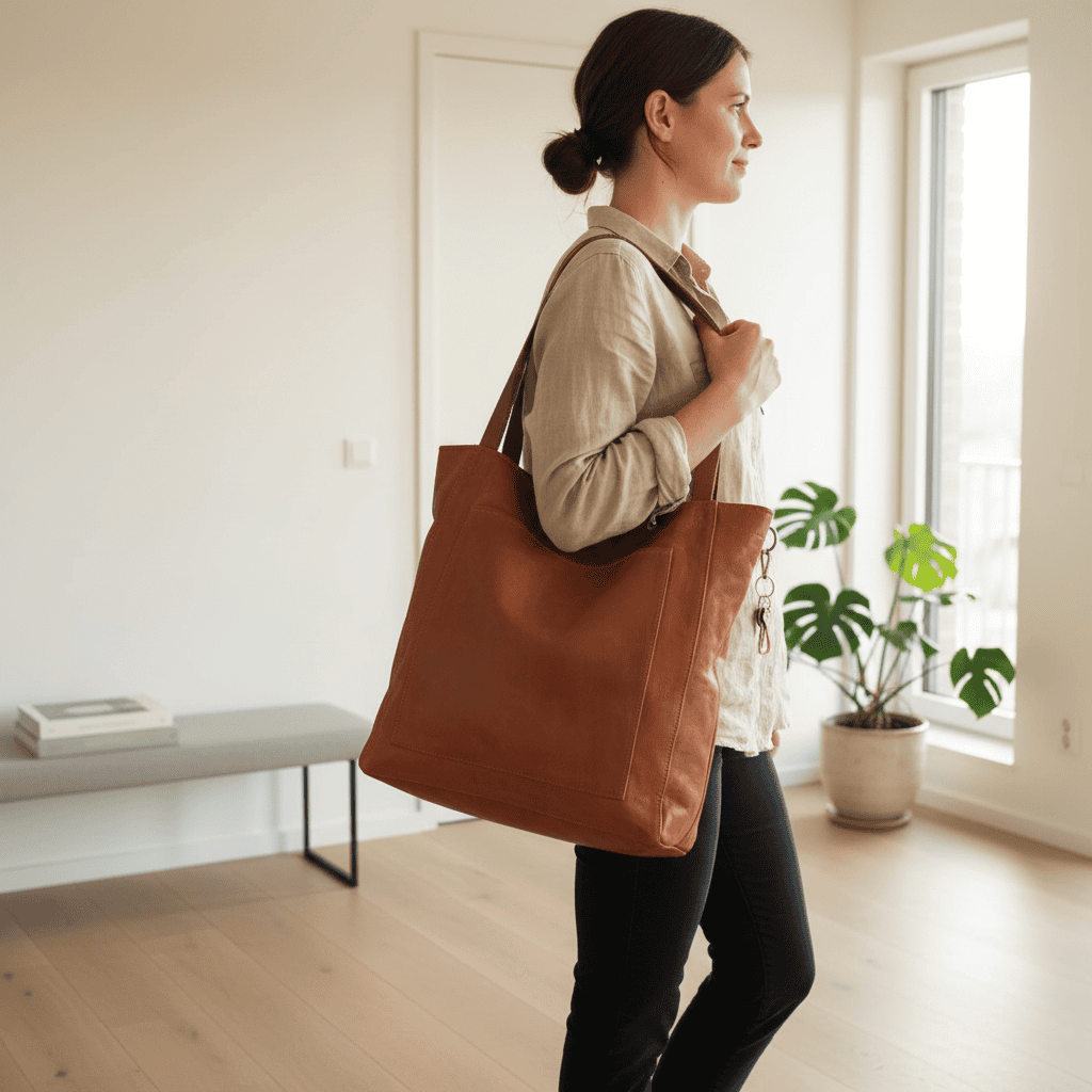 Schoudertas – Ruime Shopper met Veilige Sluiting & Comfortabele Draagband